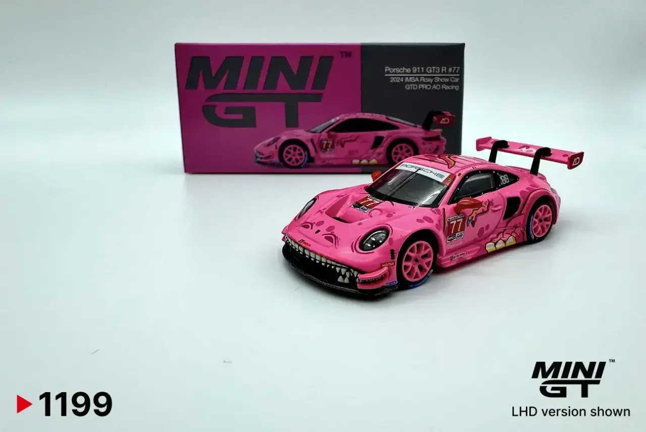 Porsche Porsche 911 GT3 R #77 GTD PRO AO Racing 2024 IMSA Roxy Show Car