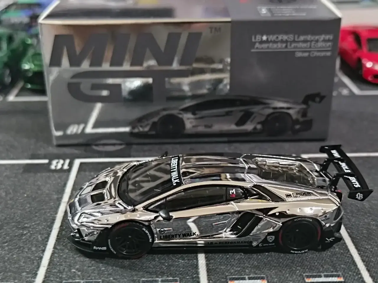Lamborghini LB★WORKS Lamborghini Aventador Limited Edition Silver Chrome